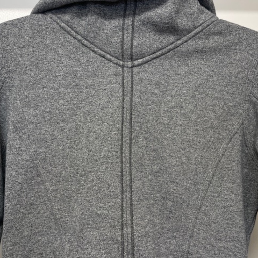 Lululemon Karmacollected Specled Black Zip Snap Jacket - Picture 14 of 15